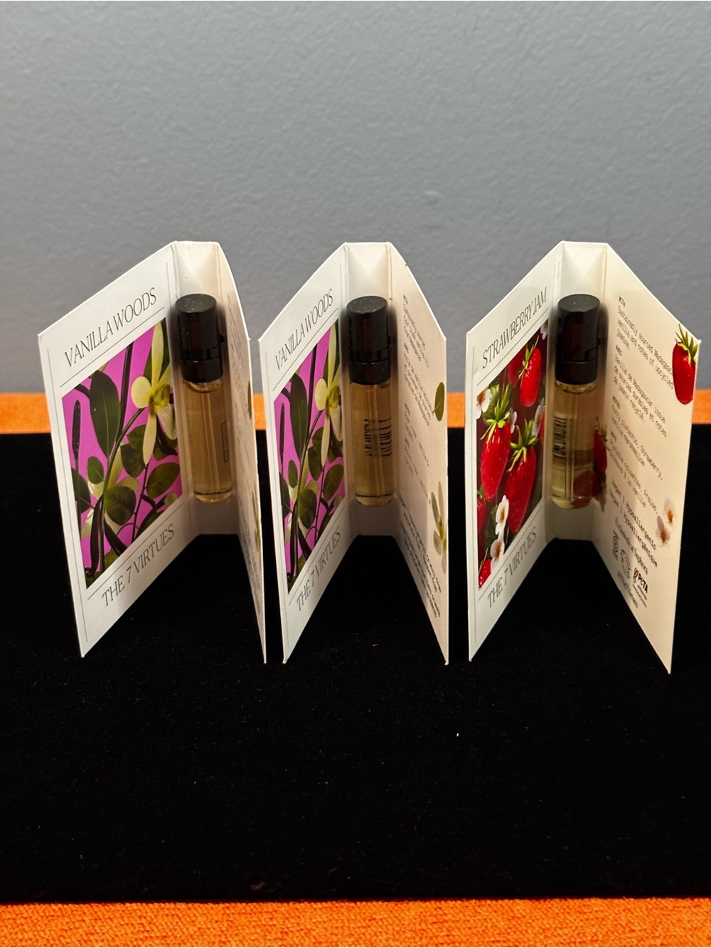 Vanilla Woods & Strawberry Jam Sample Vials -